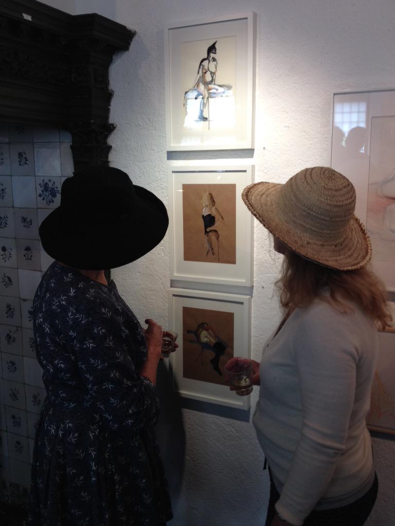 Finnisage Modeltekenen  De Waag 25 mei 2015