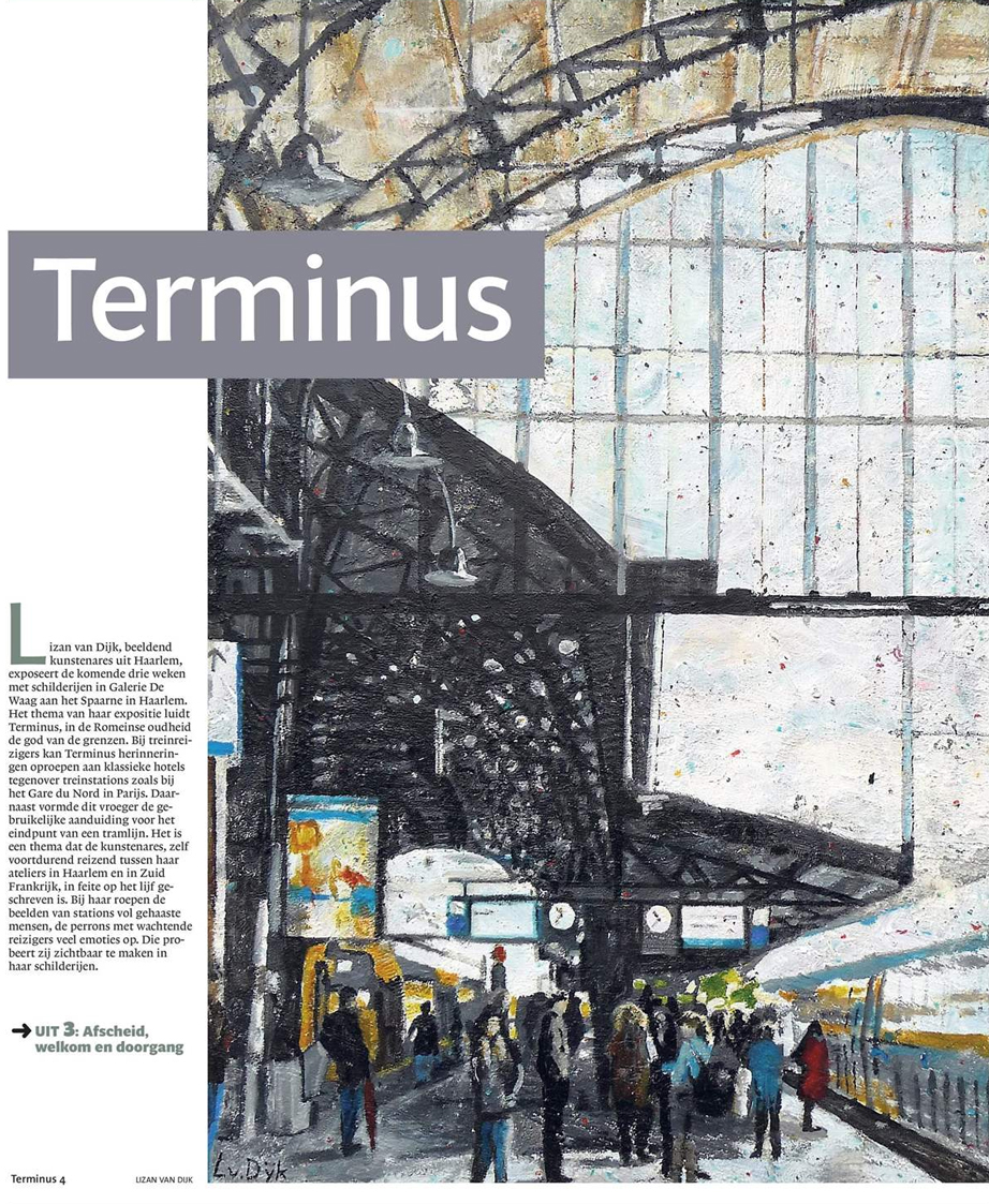 Persbericht | Terminus: afscheid, welkom, doorgang