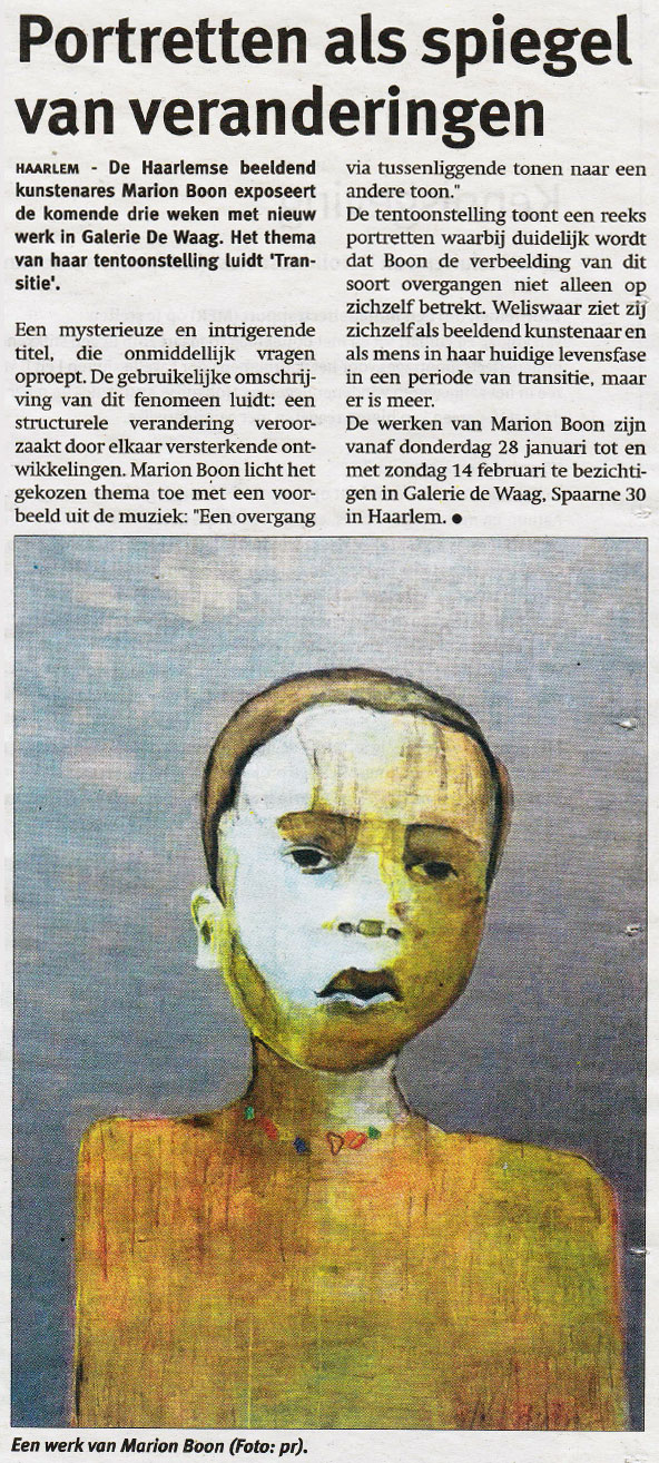 Persbericht | Portretten als spiegel van veranderingen [02]