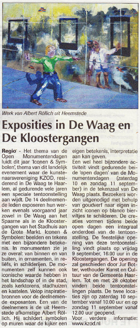 Open Monumentendagen exposities