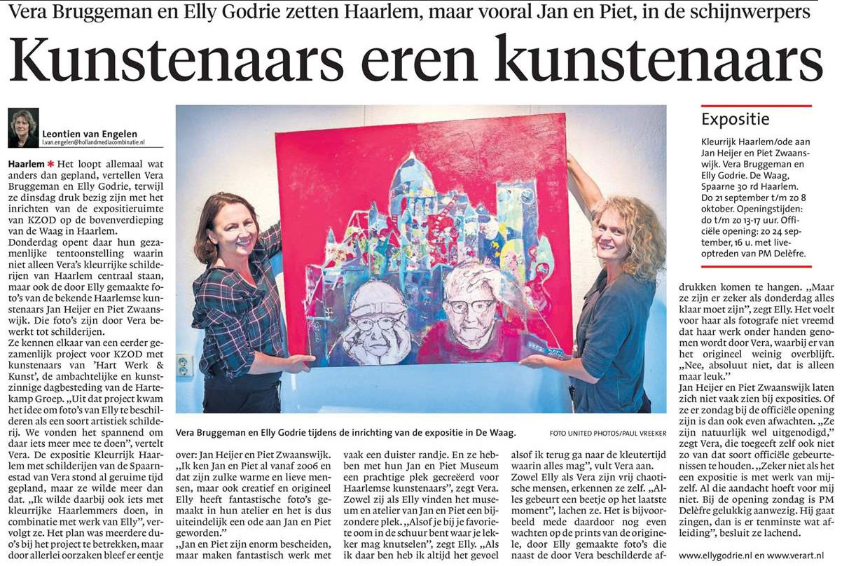 Kunstenaars eren kunstenaars