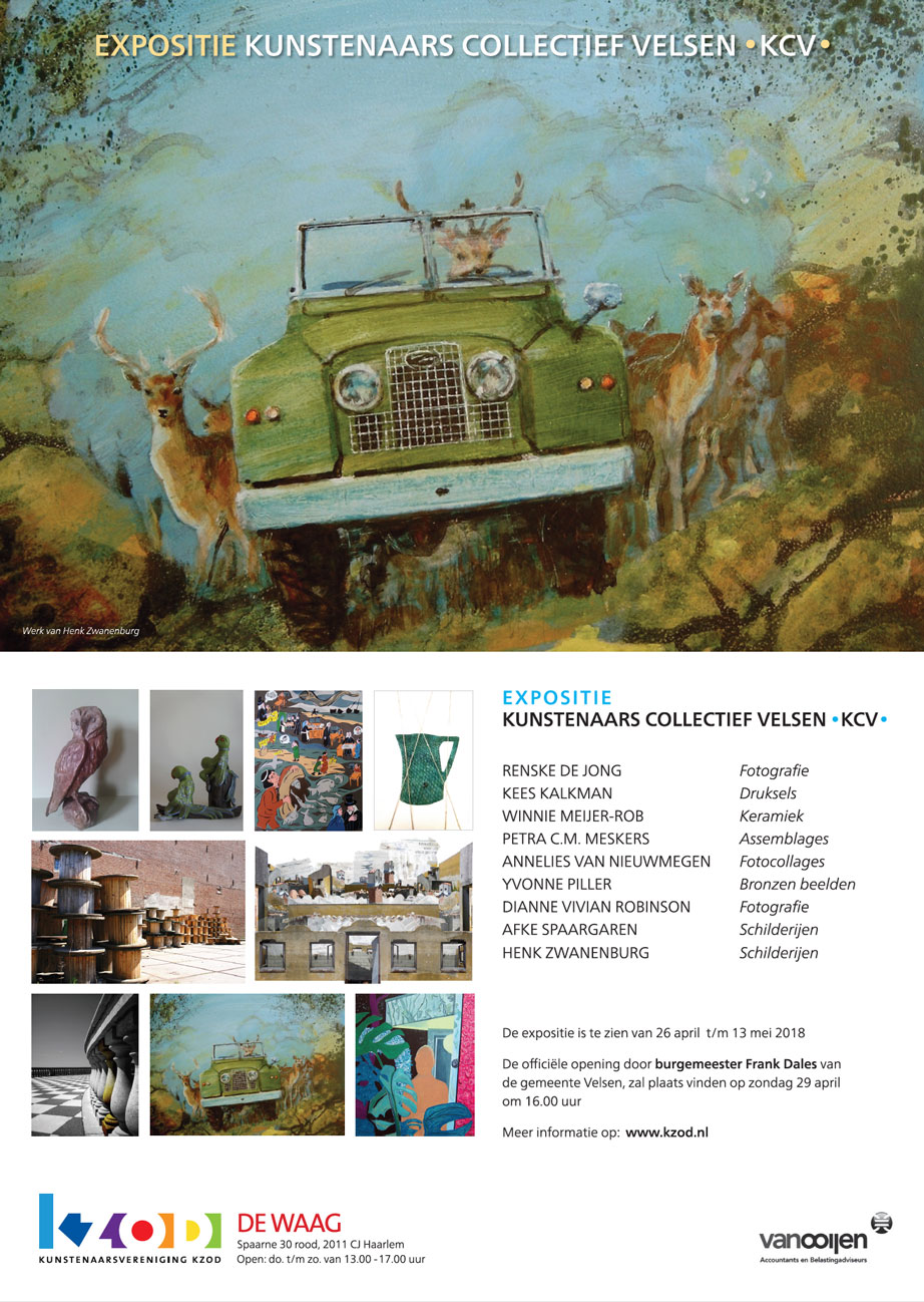 Expositie de Waag | Kunstenaars Collectief Velsen KCV