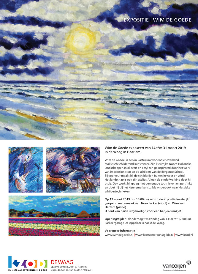 Expositie | Wim de Goede