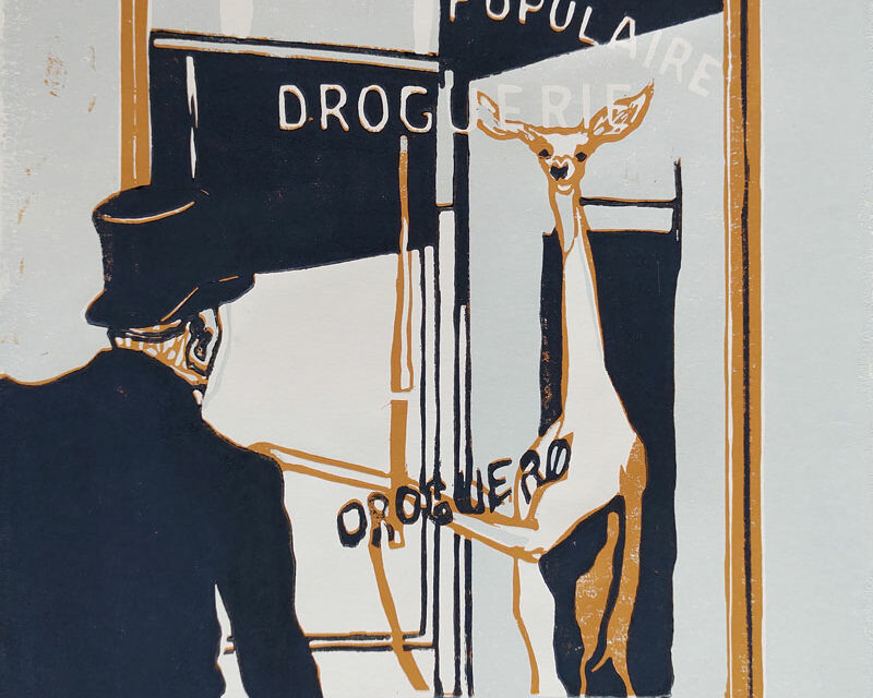 Kloostergangen expositie Druktechnieken